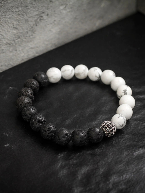 Brazalete Volcán Nevado 8mm - Tayrona Accesorios