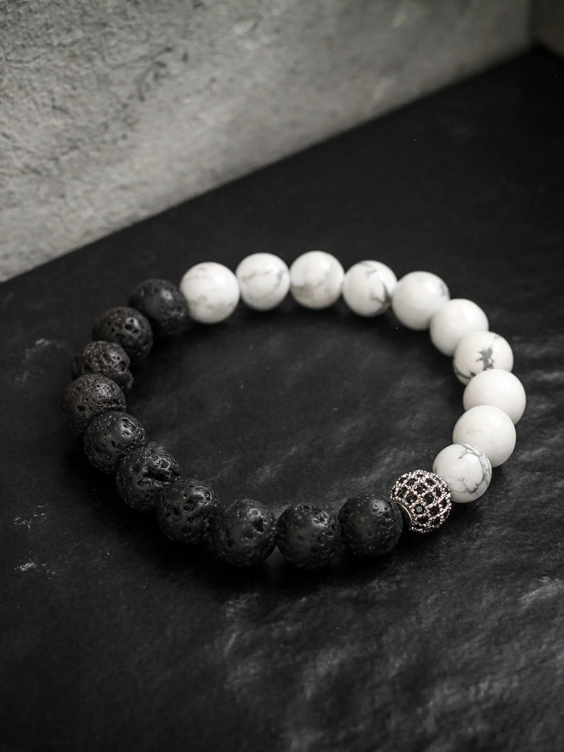 Brazalete Volcán Nevado 8mm - Tayrona Accesorios