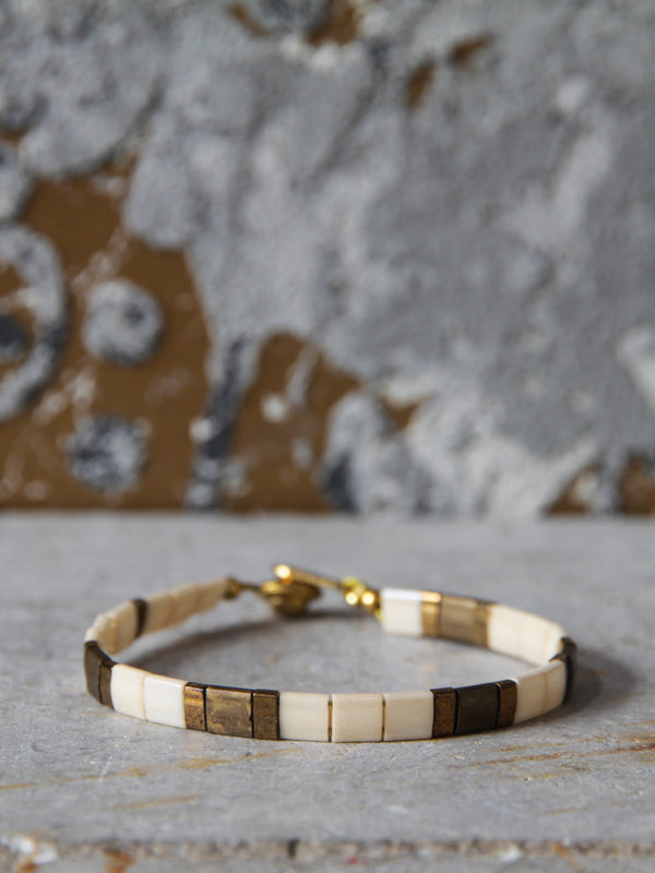 Brazalete Miyuki Tila Villa de Leyva 5mm - Tayrona Accesorios
