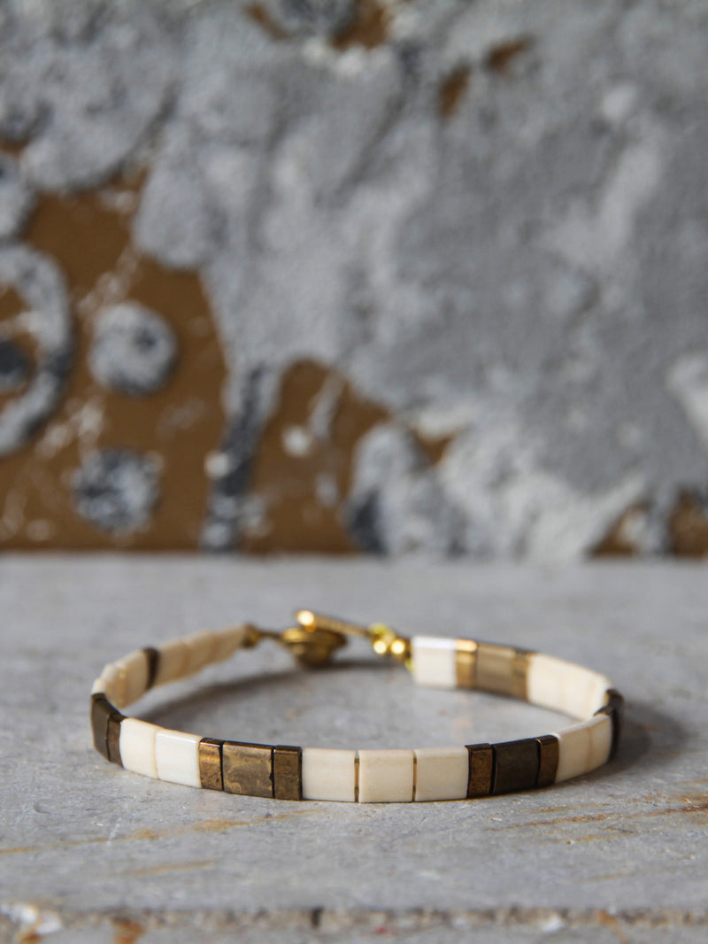 Brazalete Miyuki Tila Villa de Leyva 5mm - Tayrona Accesorios