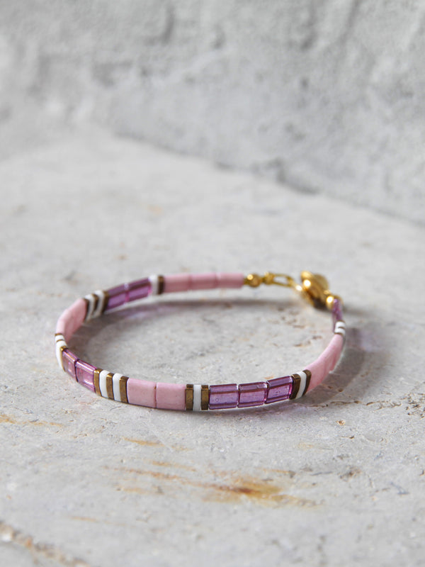 Brazalete Miyuki Tila Estornino 5mm - Tayrona Accesorios