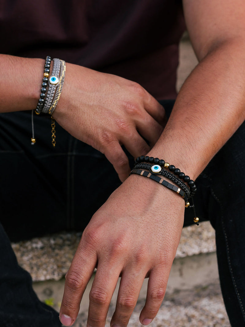 Brazalete All Black 6mm