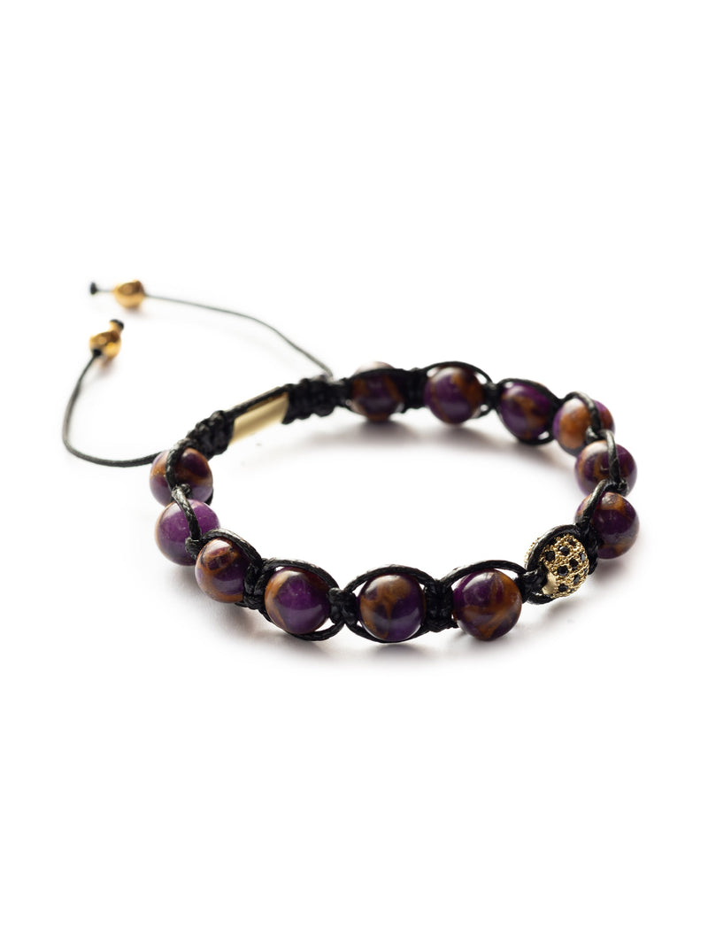 Brazalete Arrebol Macramé 8mm