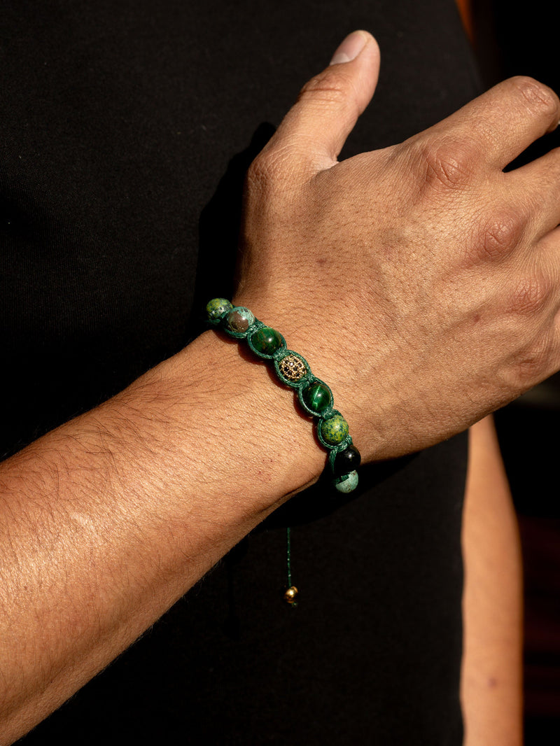 Brazalete Amazonia Macramé 8mm