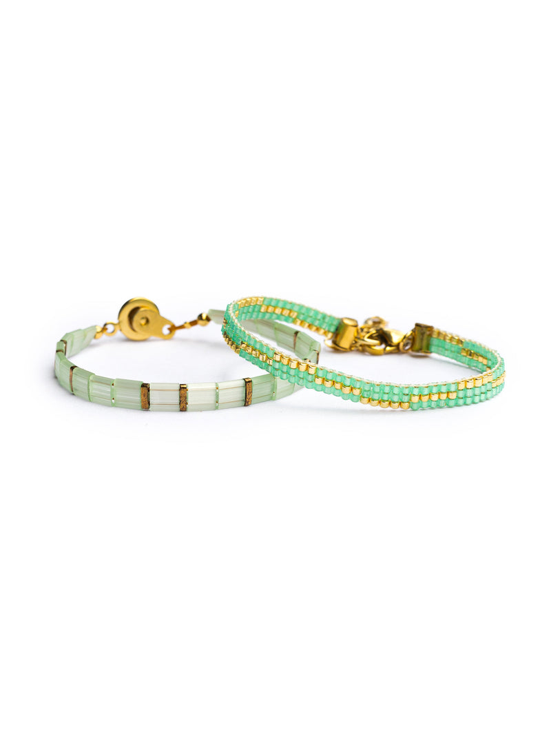 Brazalete Miyuki Tila Hoja