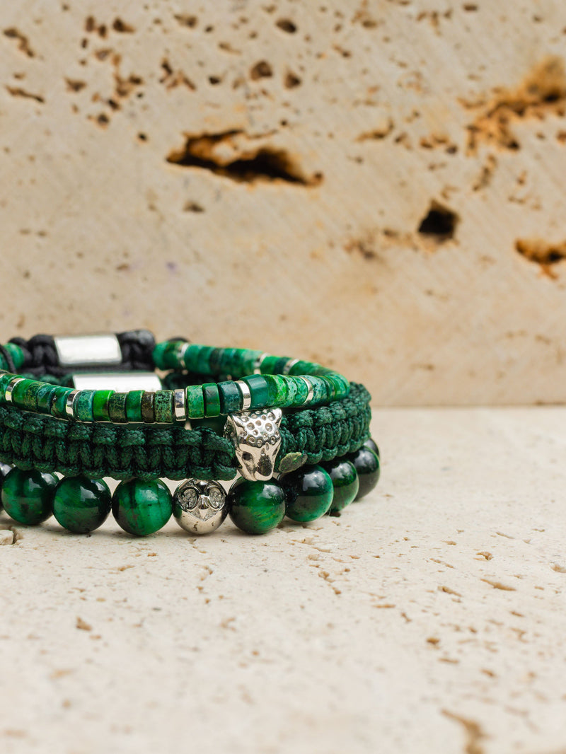 Brazalete Jungla Heishi 4mm