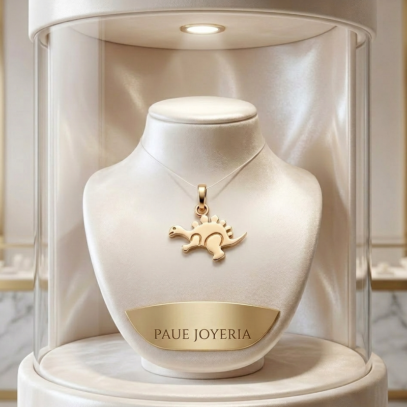 Dije Aura Eterne Liso  Oro 18 K