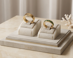 Argollas de Matrimonio Bellévia Oro 18k