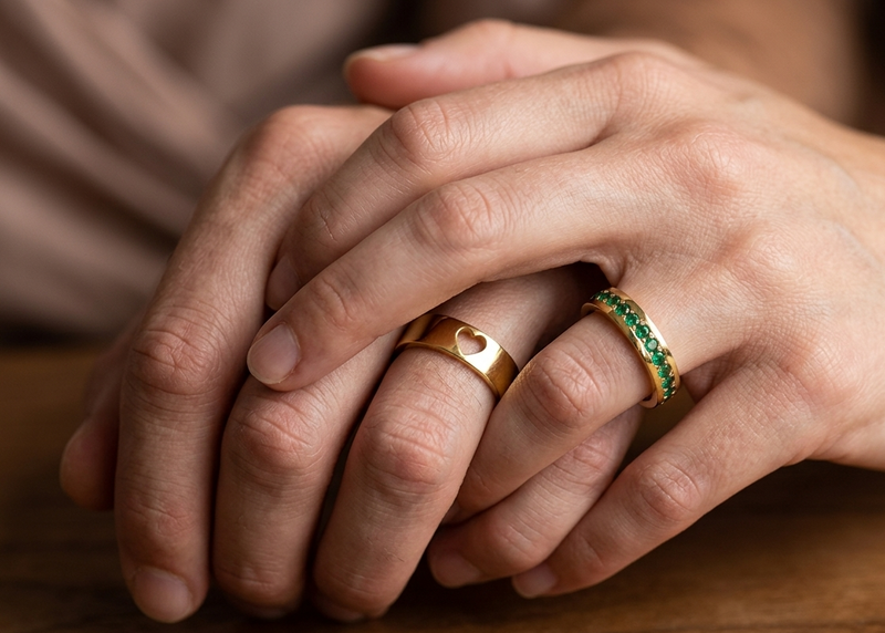 Argollas de Matrimonio Bellévia Oro 18k