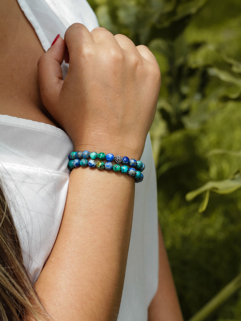 Brazalete Océano Doble 6mm