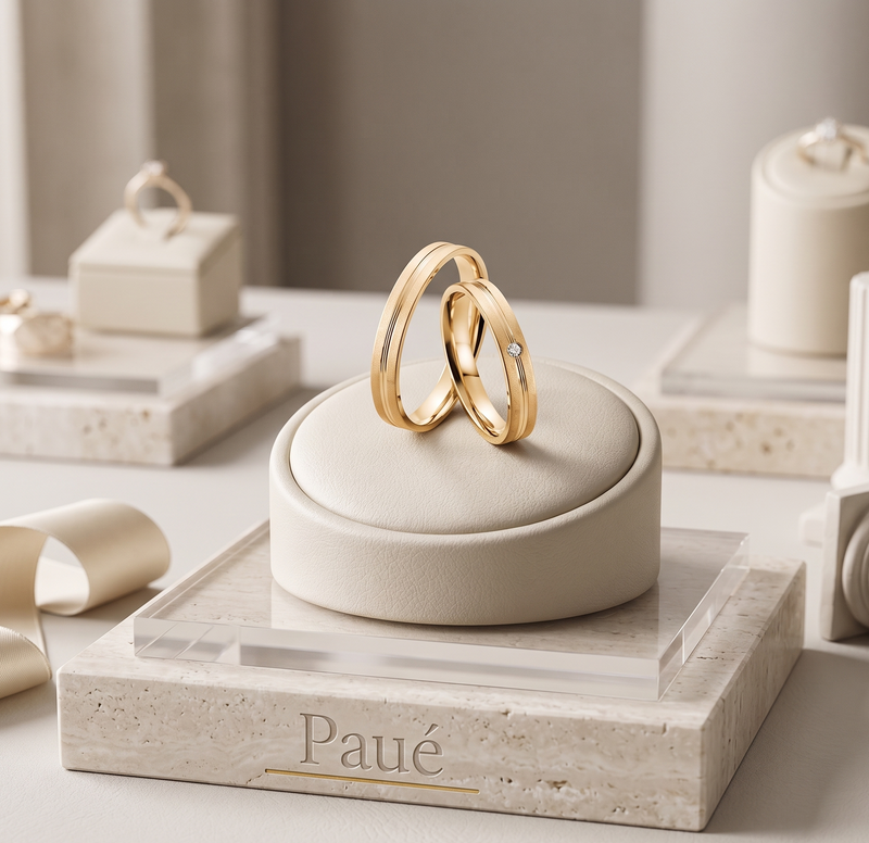 Argollas Fidèle Oro 18k