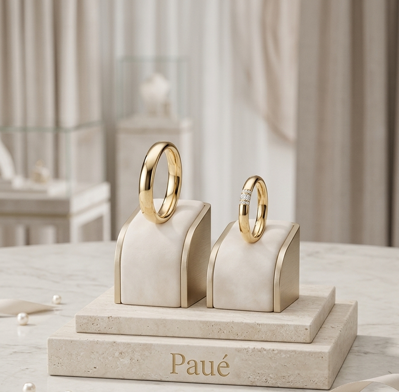 Argollas Sienna Oro 18 k