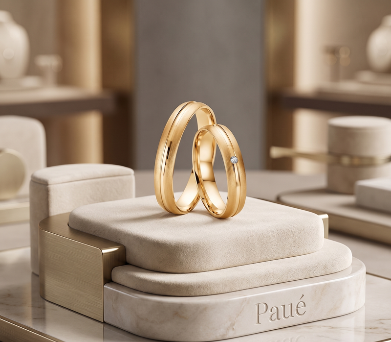 Argollas Fidelis Oro 18k