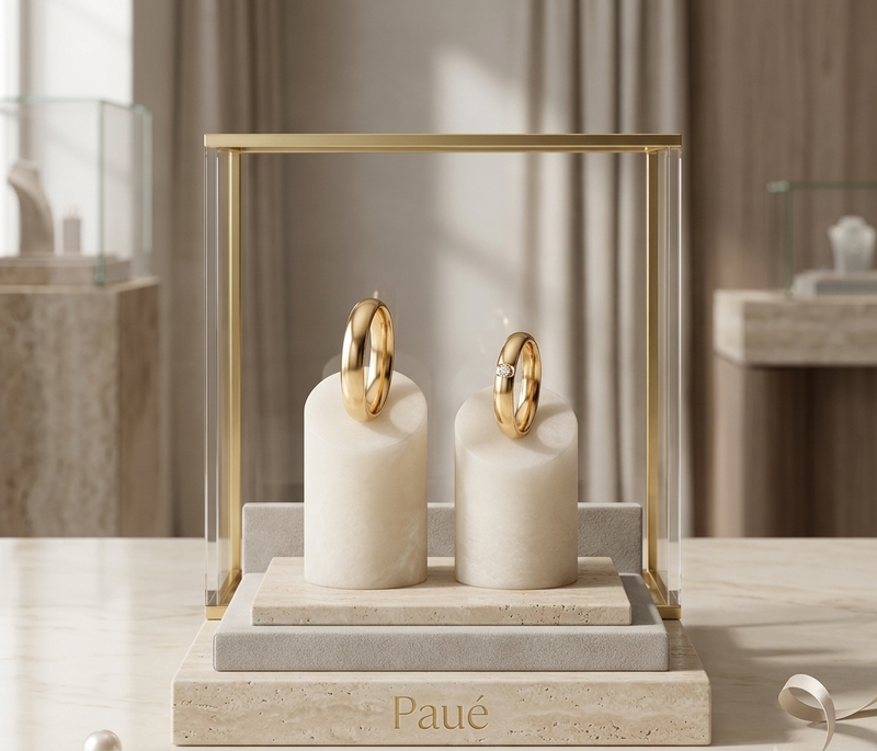 Argollas Virelle Oro 18 k