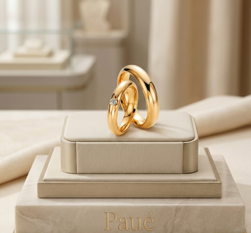 Argollas Alianza Oro 18 k