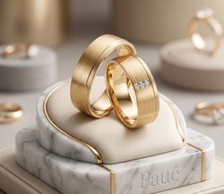 Argollas Vela Oro 18k
