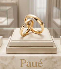 Argollas Alma Gemela Oro 18 k