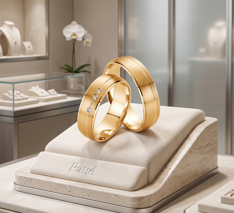 Argollas Prisma Oro 18k