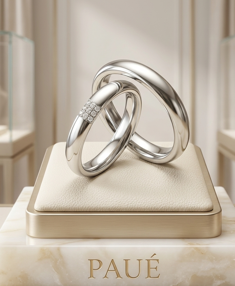 Argollas Alma Gemela Oro 18 k