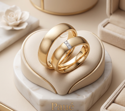Argollas Eclipse Oro 18k