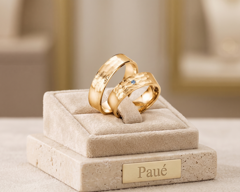 Argollas  Majesté Oro 18 k