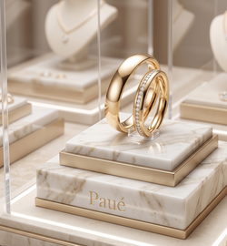 Argollas Moonlight Oro 18k