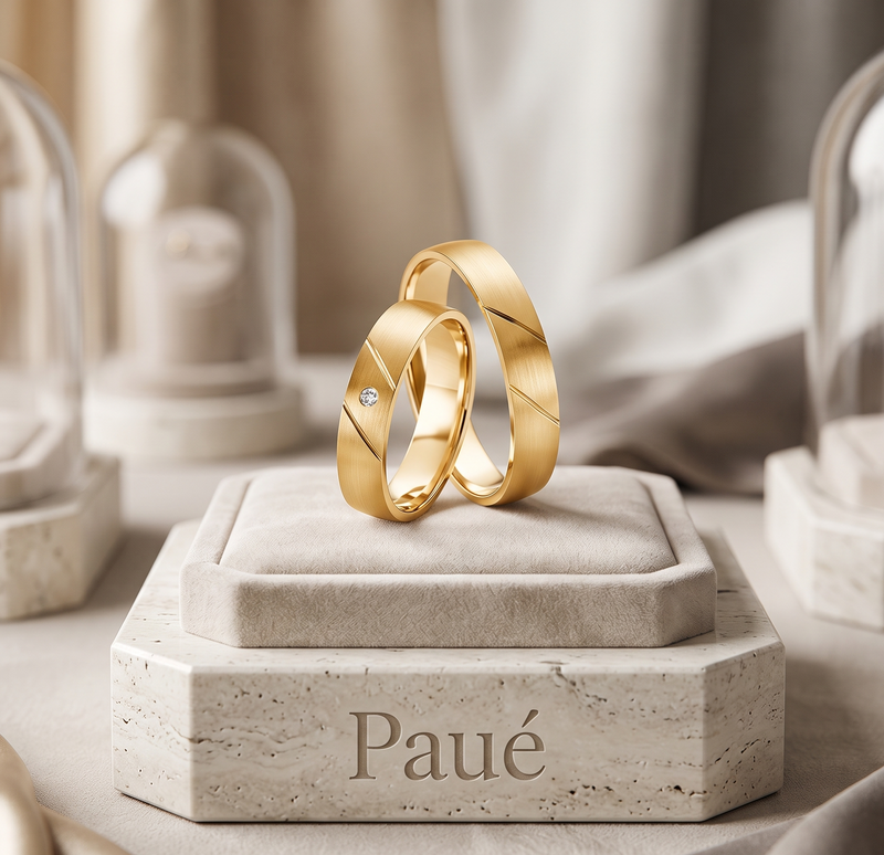 Argollas Grand Héritage Oro 18 k