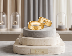 Argollas Lorent Oro 18 k