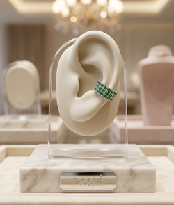 Earcuff Elirya Chapado En Plata 925