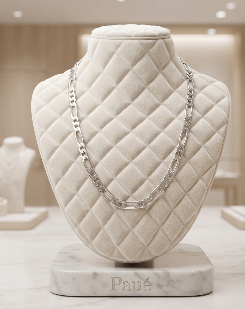 Cadena Veráz Cartier  En Plata 925