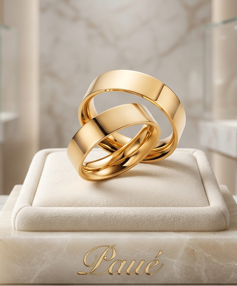 Argollas Icon Oro 18k