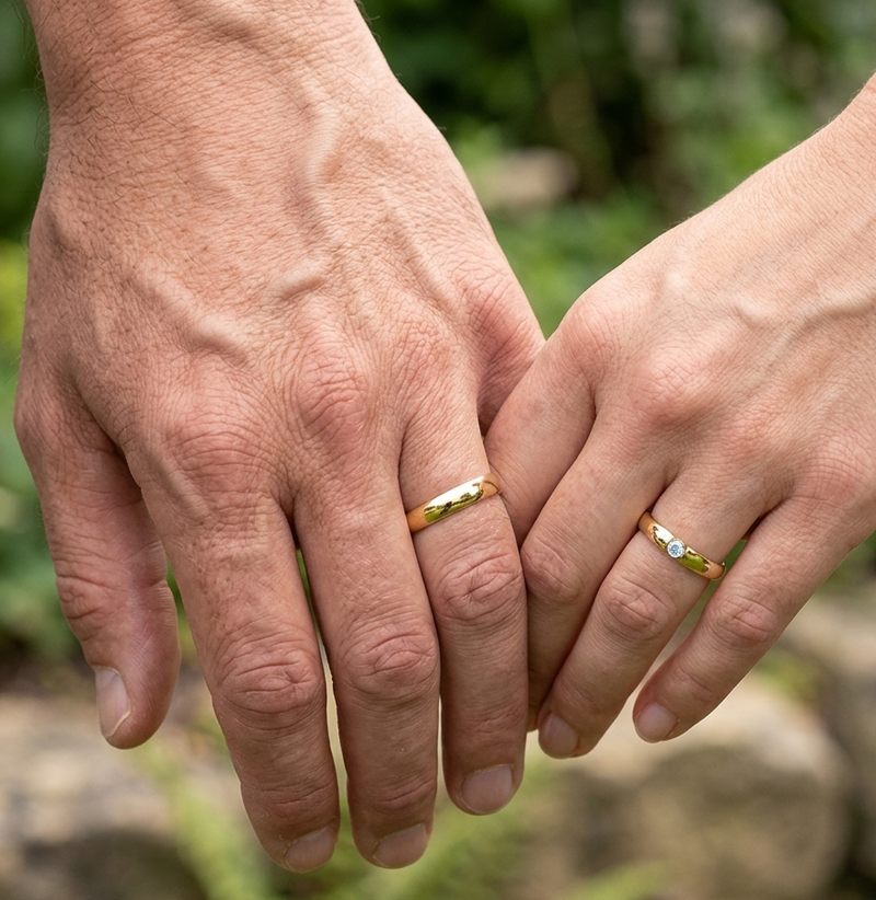 Argollas Verona Oro 18k