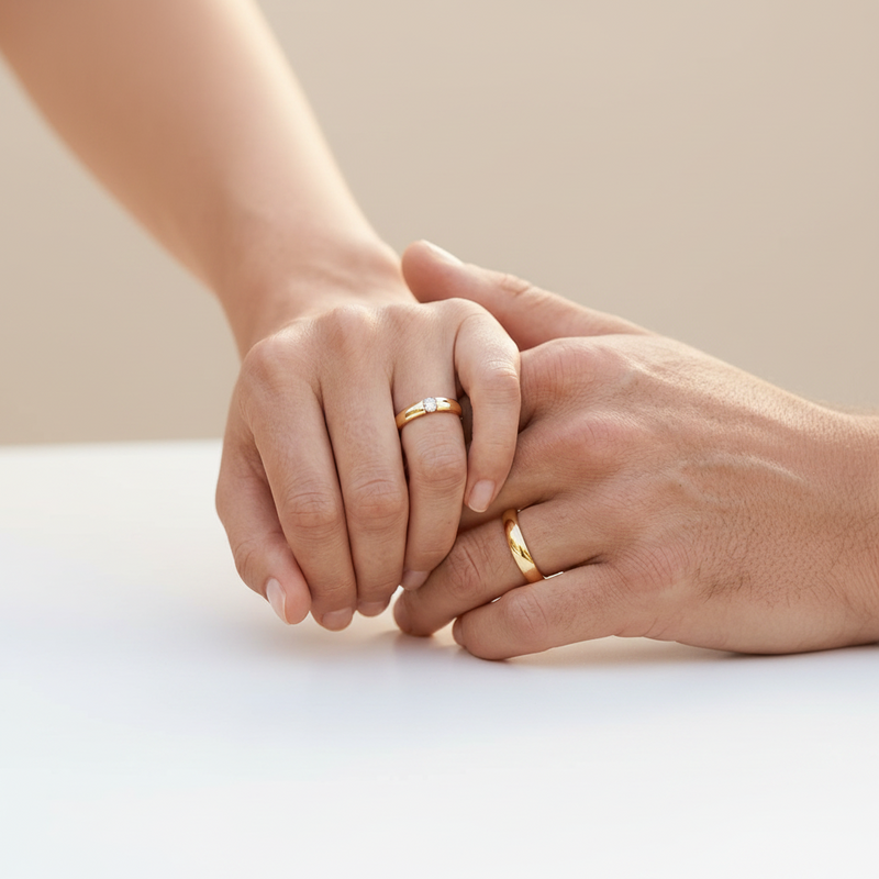 Argollas Legacy Oro 18k