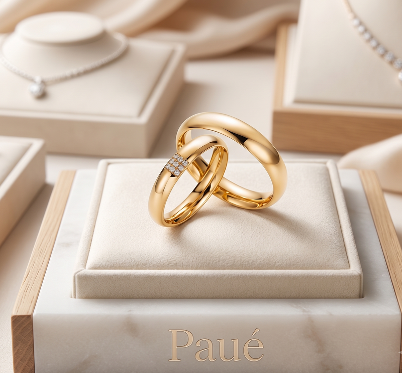Argollas Marquise Oro 18k