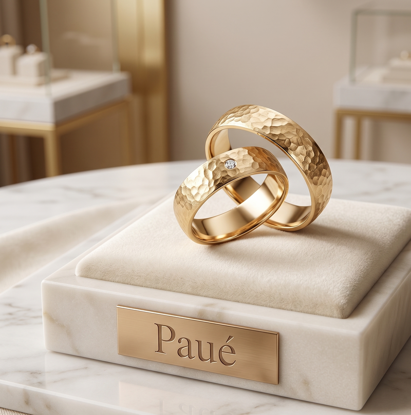 Argollas Solaris Oro 18k