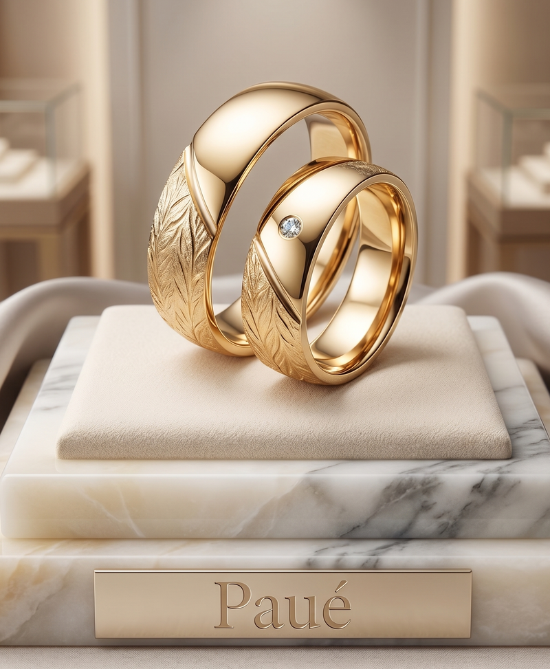 Argollas Helios Oro 18k