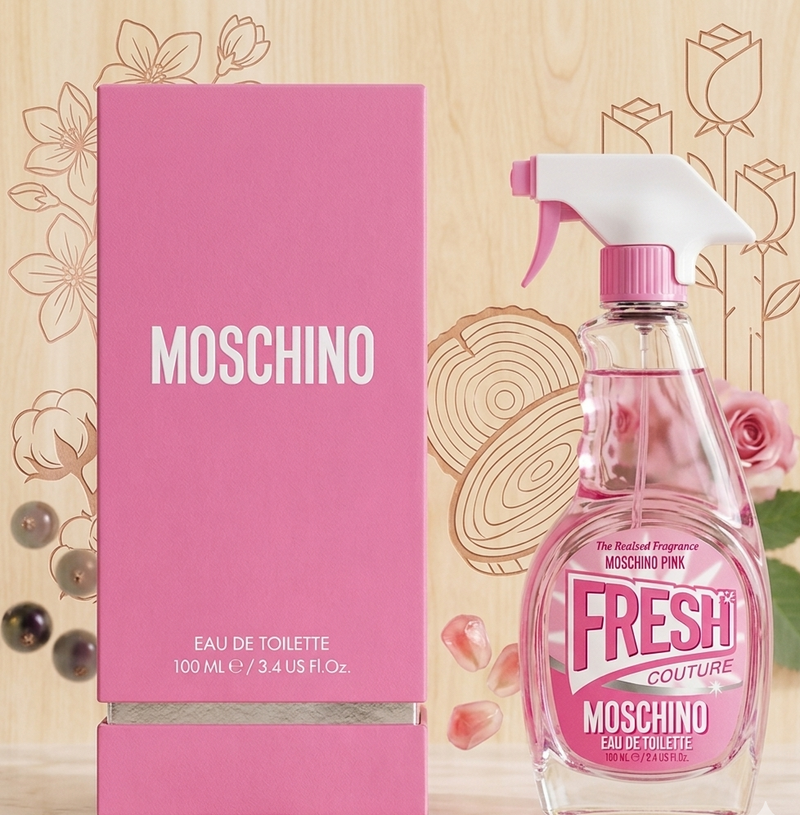 Moschino Fresh Couture Pink Eau De Toilette - 100 ML