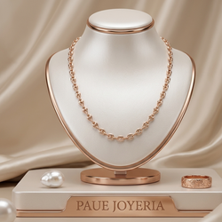 Cadena Céleste Oro Amarillo 18k
