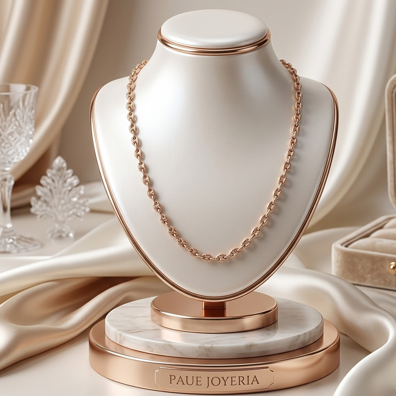 Cadena Marcella Oro Italiano 18k / 750