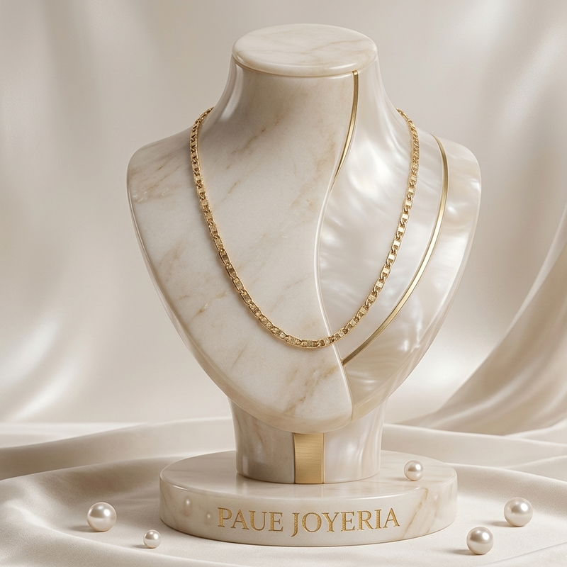 Cadena Soléine Oro Italiano 18k / 750