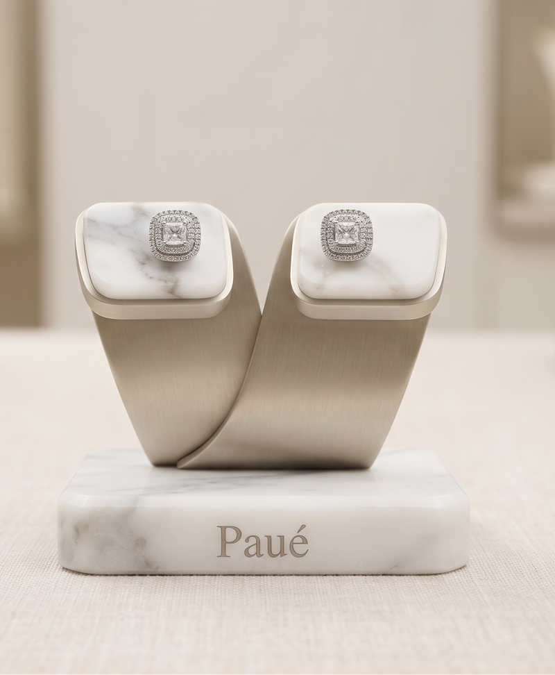 Aretes Lumina Baño En Plata 925