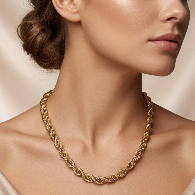 Cadena Élysian Oro Italiano 18k / 750