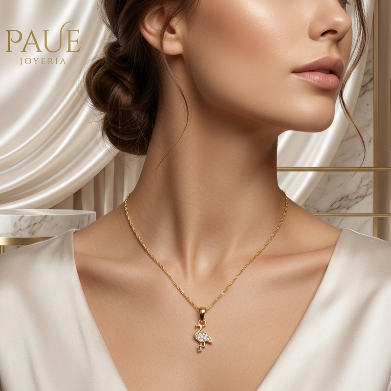 Dije Flamenco Jamari Con Diamantes Oro 18k