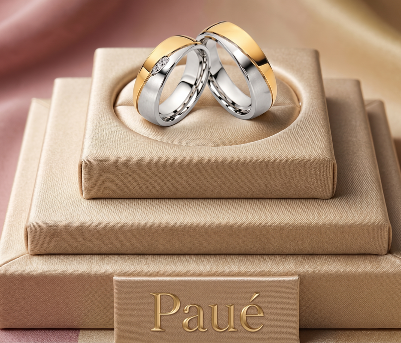 Argollas de Matrimonio Aura Real oro 18k