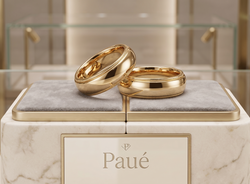 Argollas de Matrimonio Alba-Orenda Oro 18k