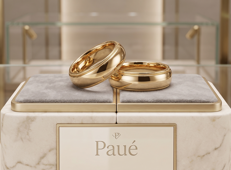 Argollas de Matrimonio Alba-Orenda Oro 18k
