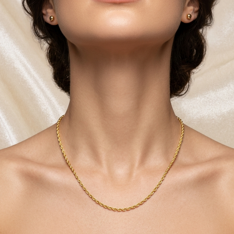 Cadena Alessia Oro Italiano 18k / 750