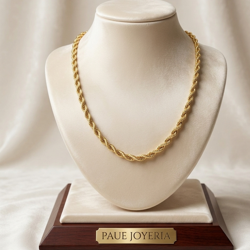 Cadena Rosaléa Oro Italiano 18k / 750