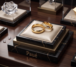 Argollas de matromonio Amanecer Dorado oro 18k