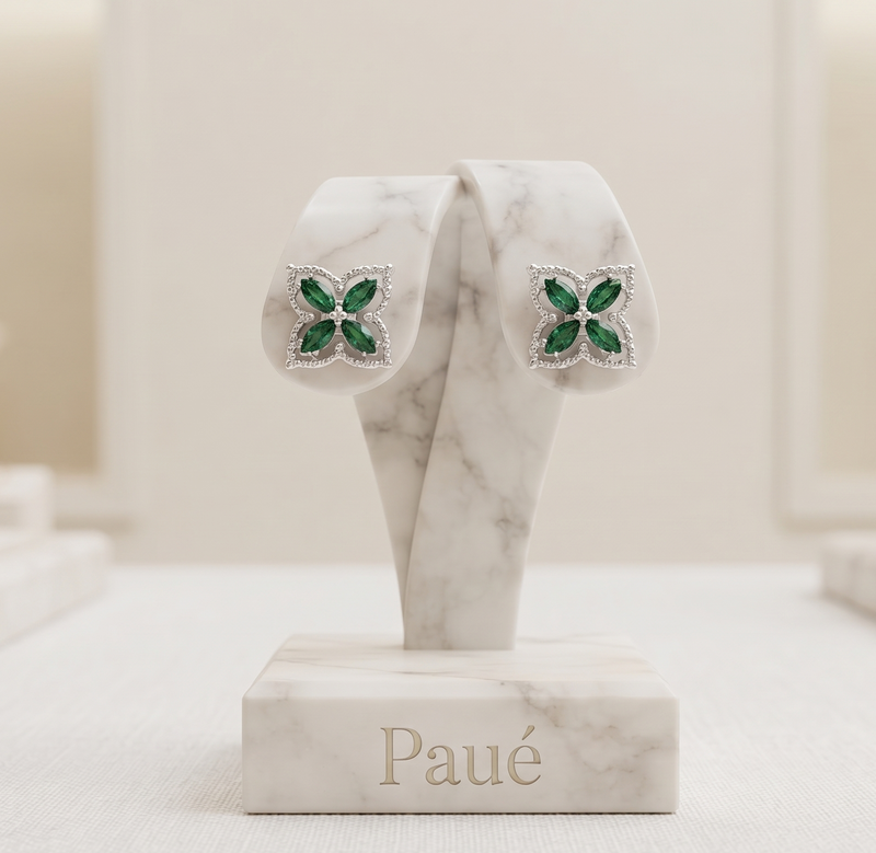 Aretes Soloria Baño En Plata 925